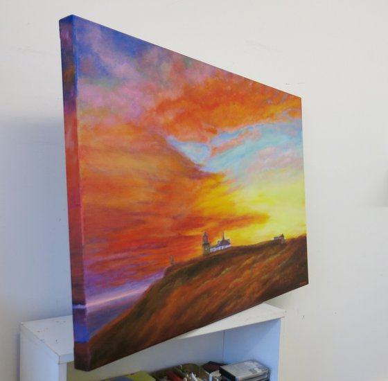Lighthouse and Sunset