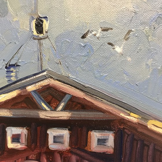 Beachside cafe, Lahti, Finland