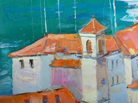 " Red roofs of Montenegro "