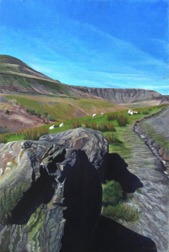Craig Fach Above Cwmparc