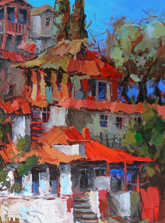 Red-Tiled Village