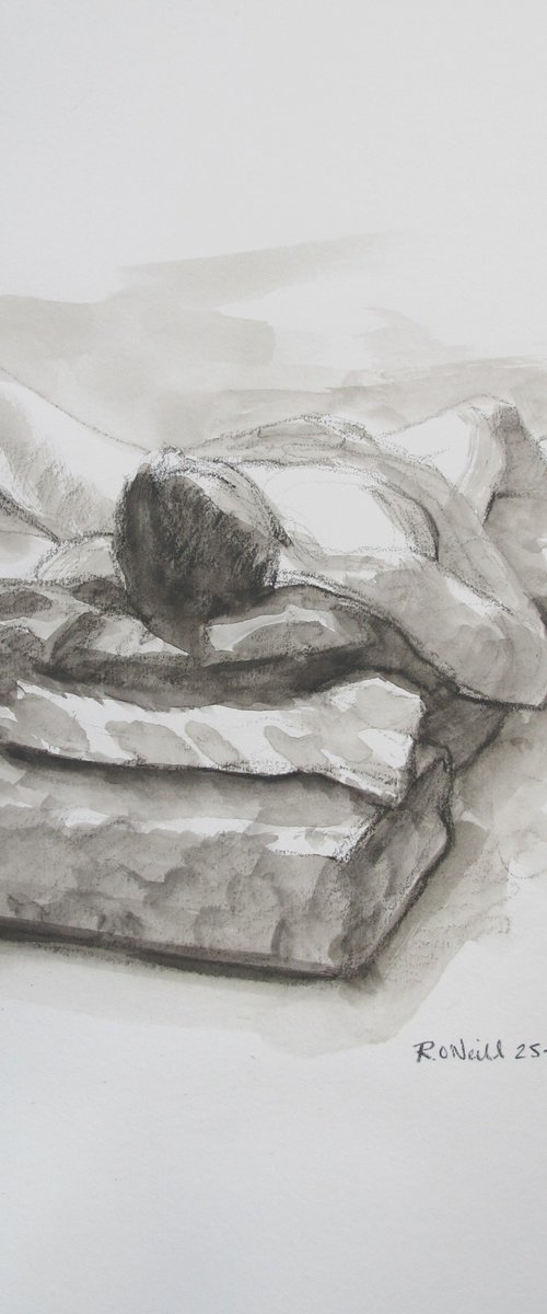 Reclining male nude by Rory O’Neill