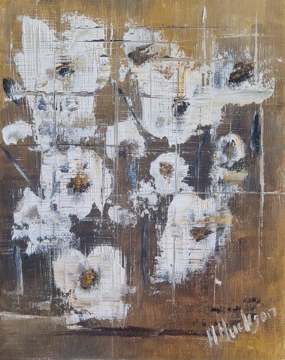Traces of White - Oils