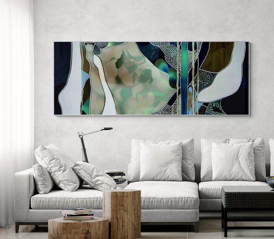 Geometric abstraction #43