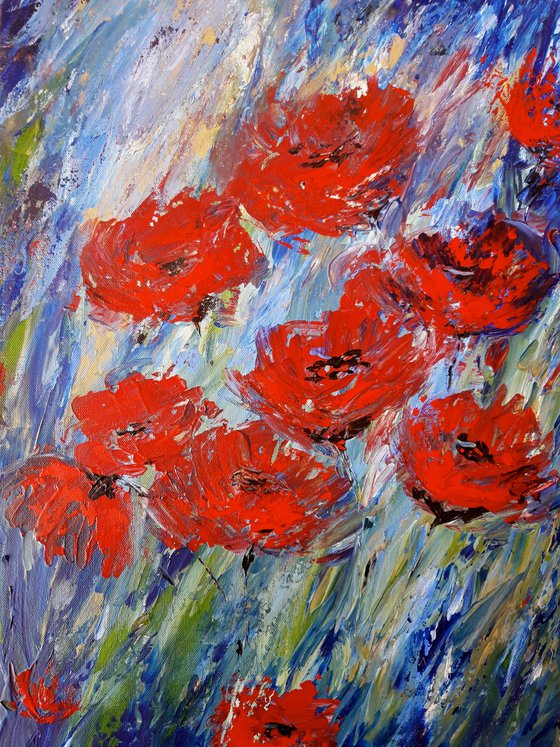 Poppies in the wind (2021)