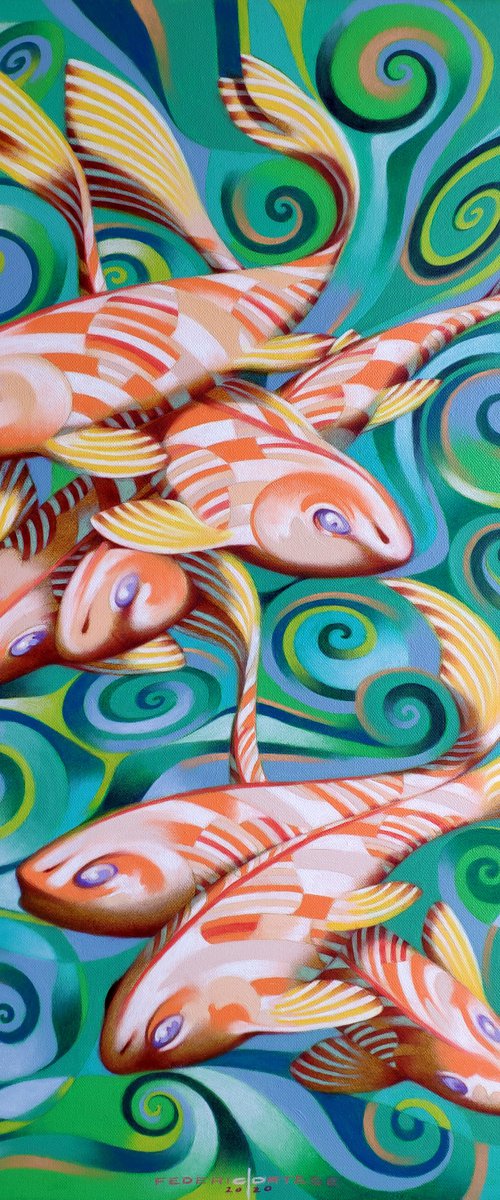 Goldfish by Federico Cortese