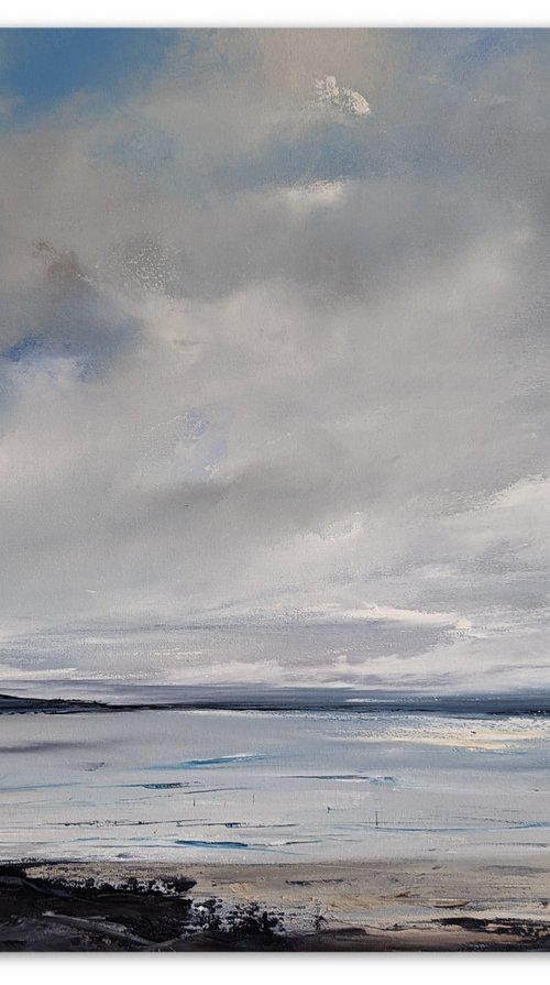 Abstract Eastbourne Seascape by Jo Earl