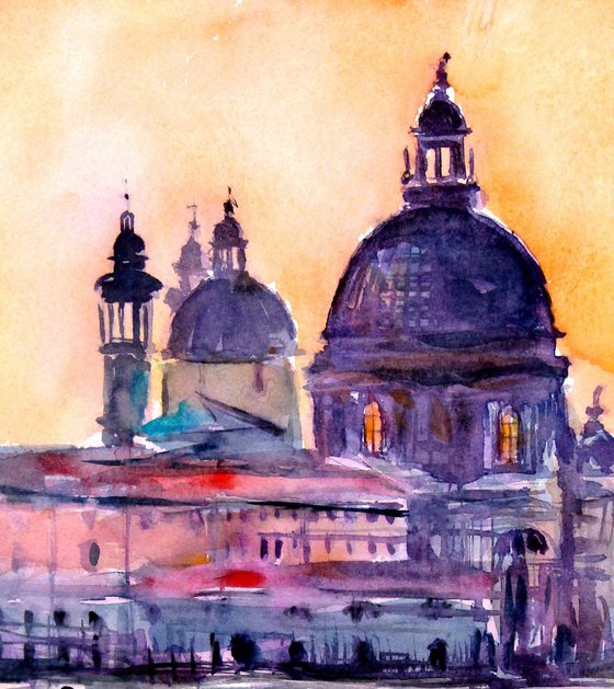Venice at sunset