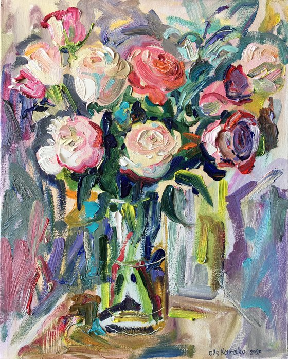 Roses Painting