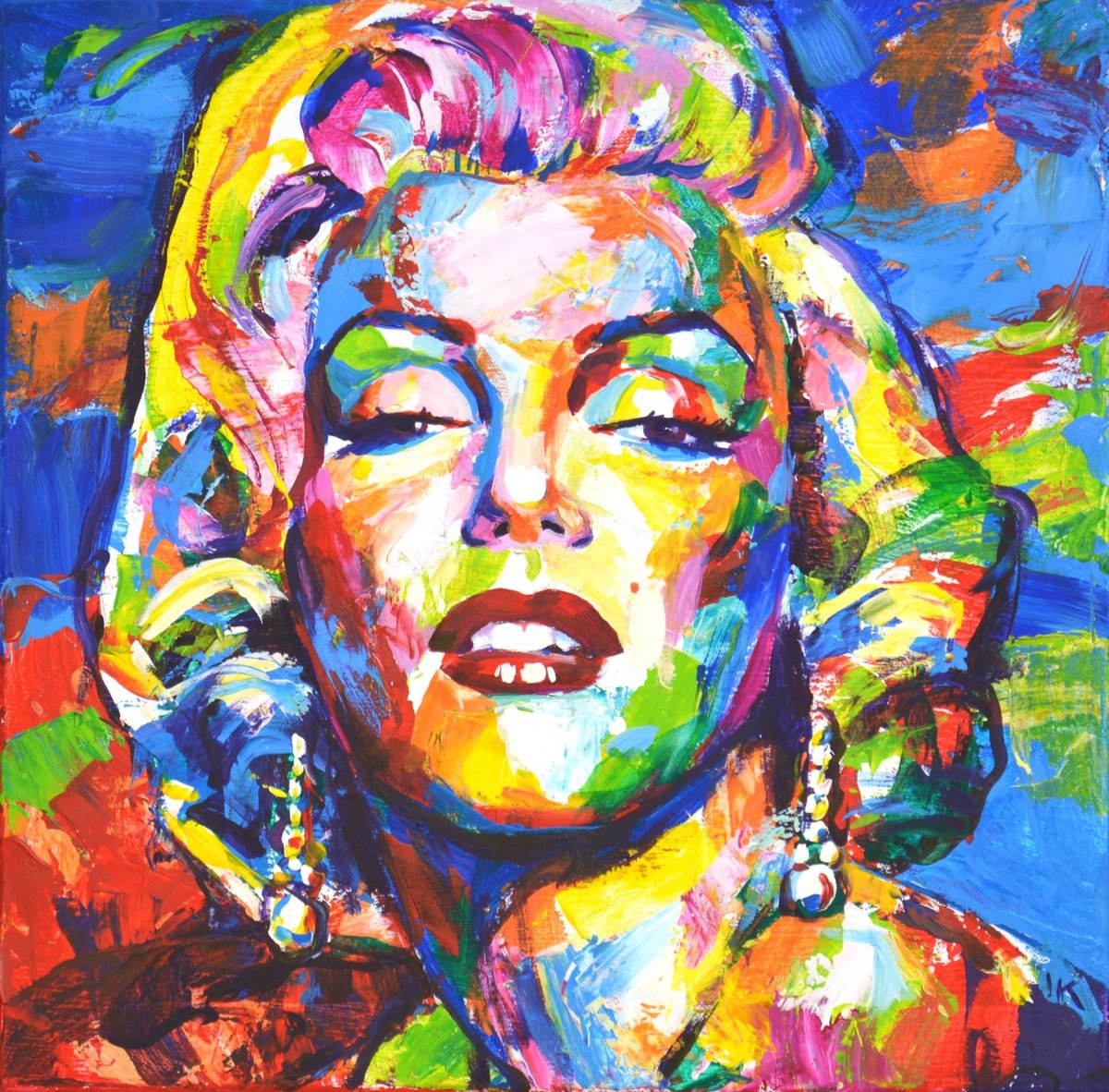 Marilyn Monroe 21 by Iryna Kastsova