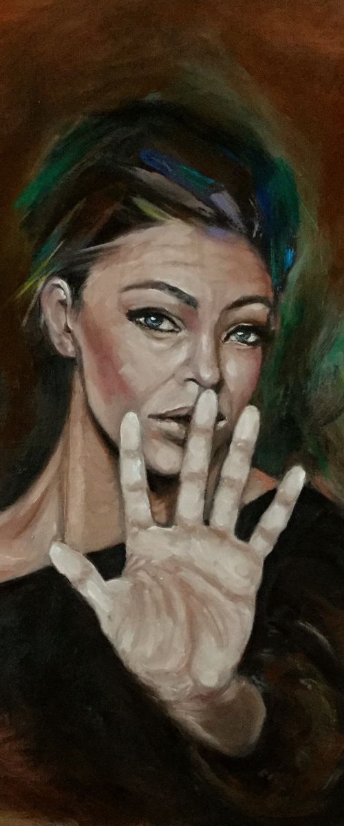 Talk to the hand 2 by Conny Roels
