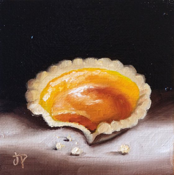 Little Apricot  Jam tart still life