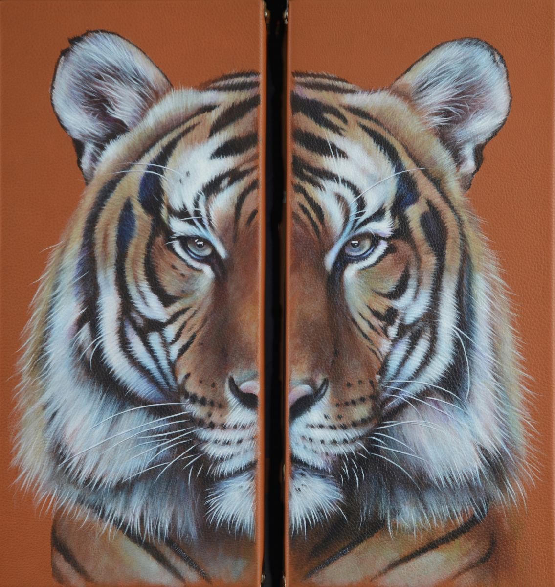 Tiger Gaze by Karl Hamilton-Cox