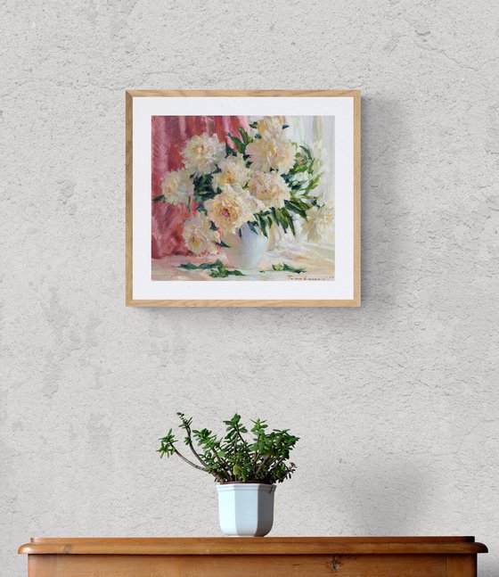 Vanilla peonies