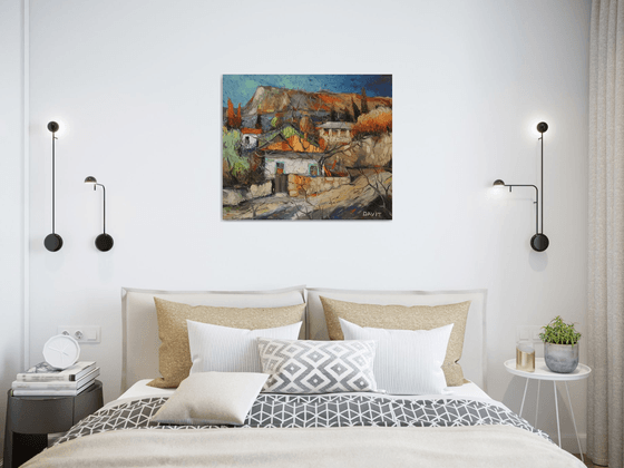 Village Under the Golden Ridge