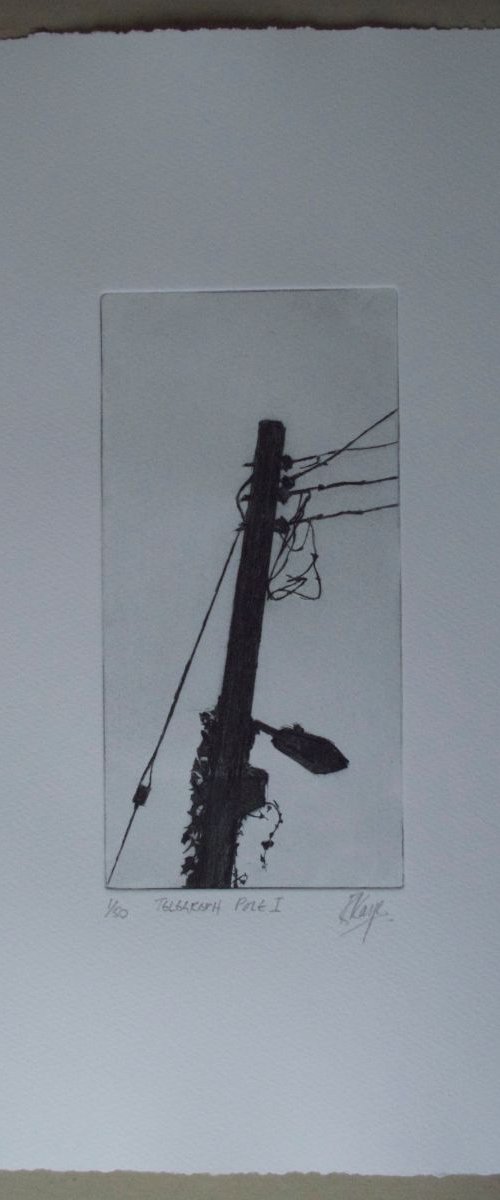 Telegraph Pole 1 by Richard Kaye