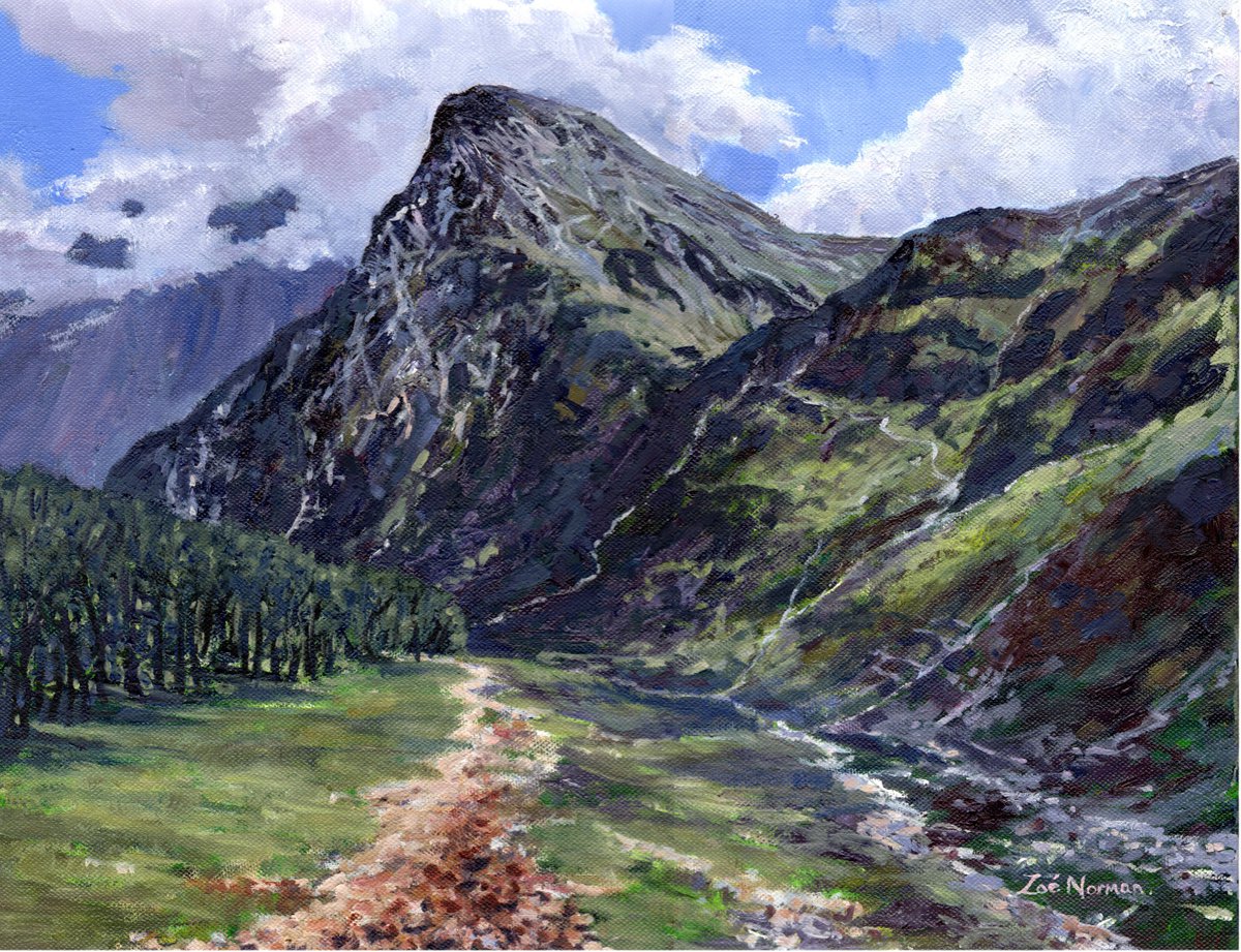 Mountain Path by Zoe Elizabeth Norman