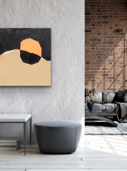 Diptych Contrast 2 by Catia Goffinet