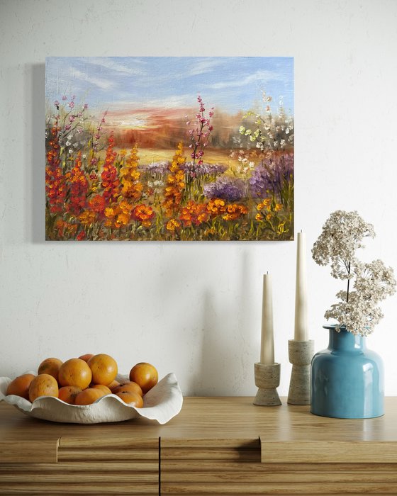 A meadow in bloom
