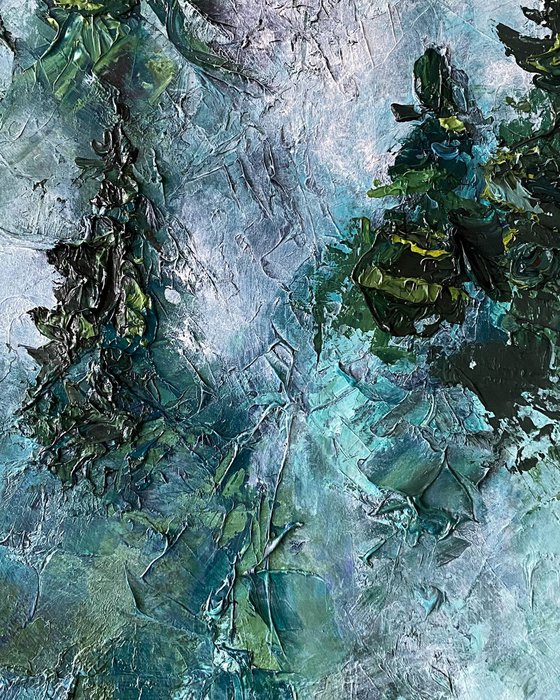 Forest Landscape Oil Painting