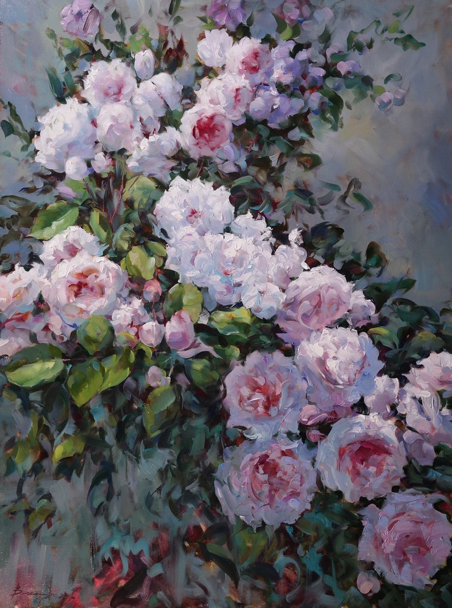 Flower Poetry By Gennady Vylusk, 24 X 31, Artwork For Sale On Artfinder
