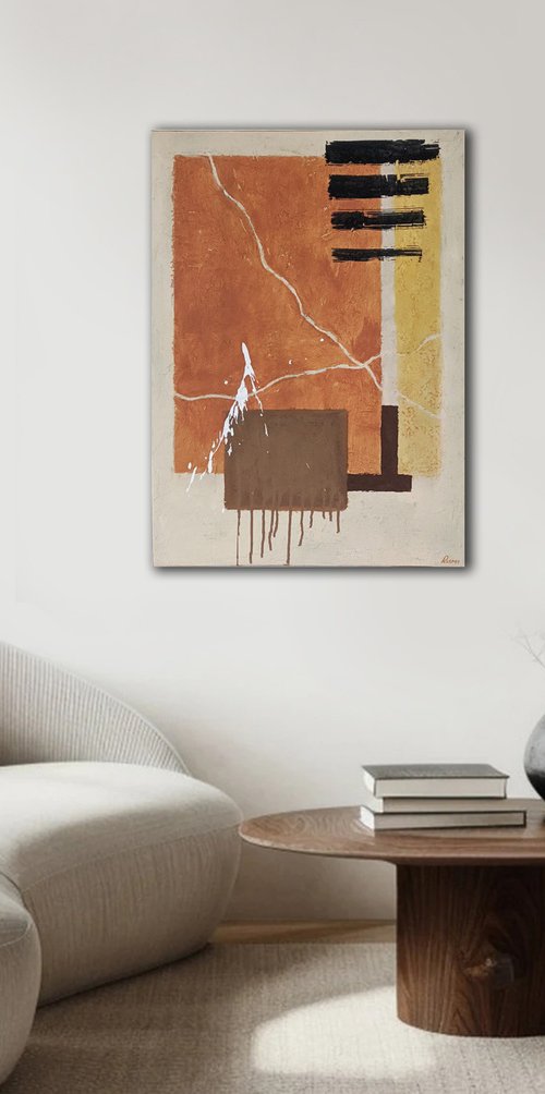 Color Interaction Study III by Rumen Spasov