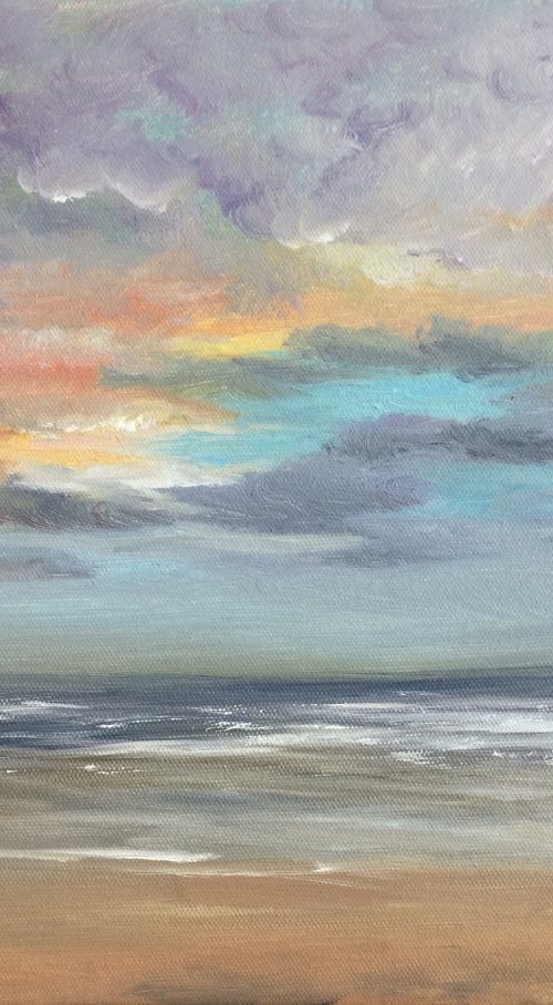 Stormy walk by Silvie Wright