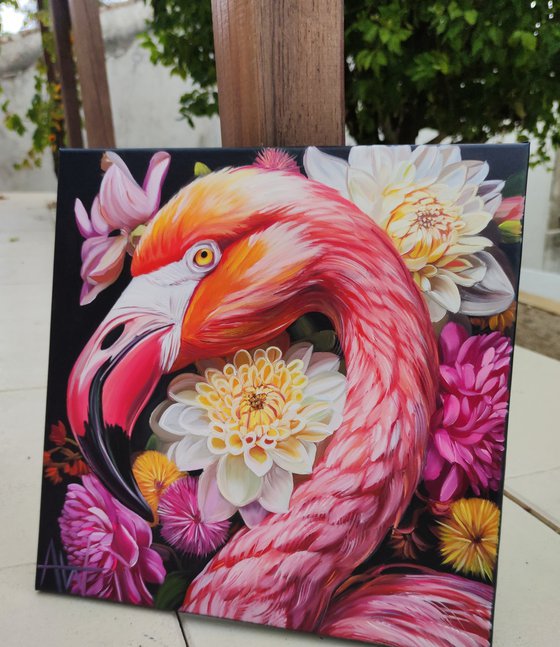 Pretty in Pink Flamingo