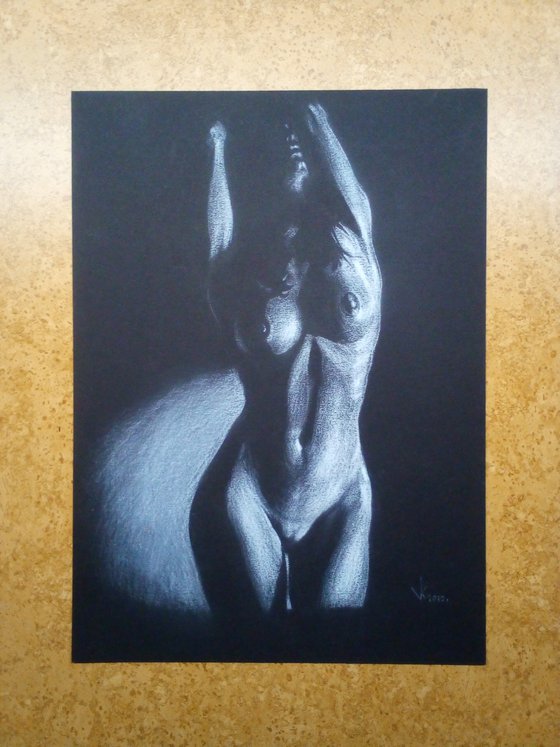 Nude noir #246 (21X29)cm