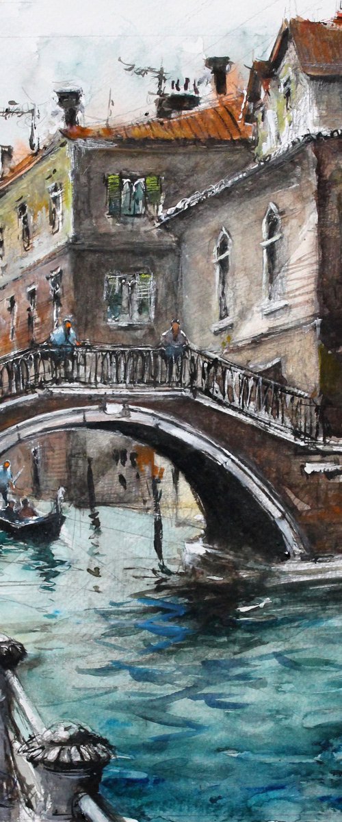 Venice Classic Canal by Maximilian Damico