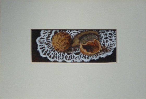 Various Nuts on lace