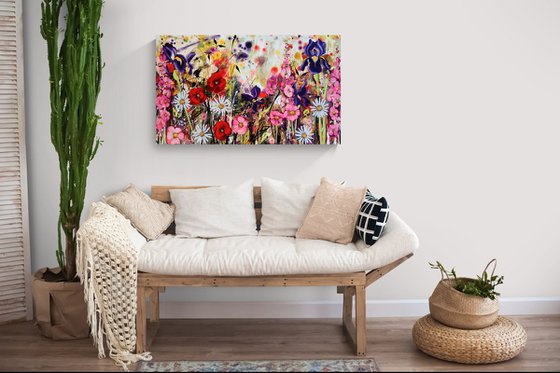 Radiant Chaos, Floral Landscape