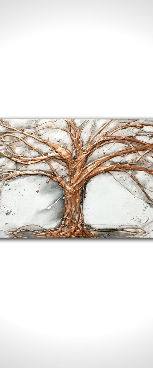 Copper Tree of Hope by Carol Wood
