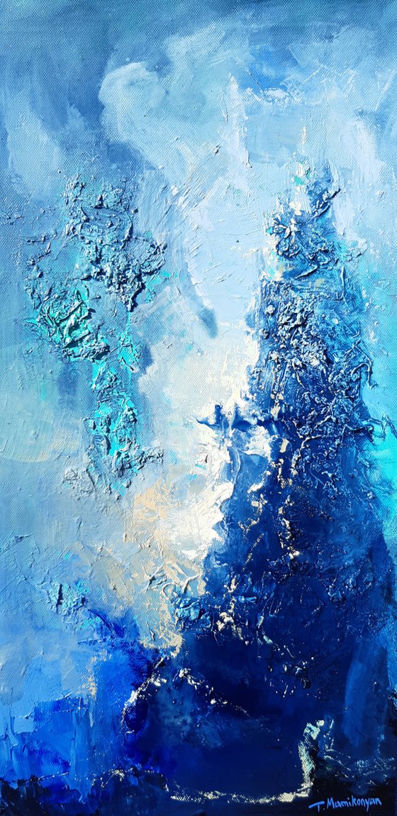 Road to the castle  30x60cm