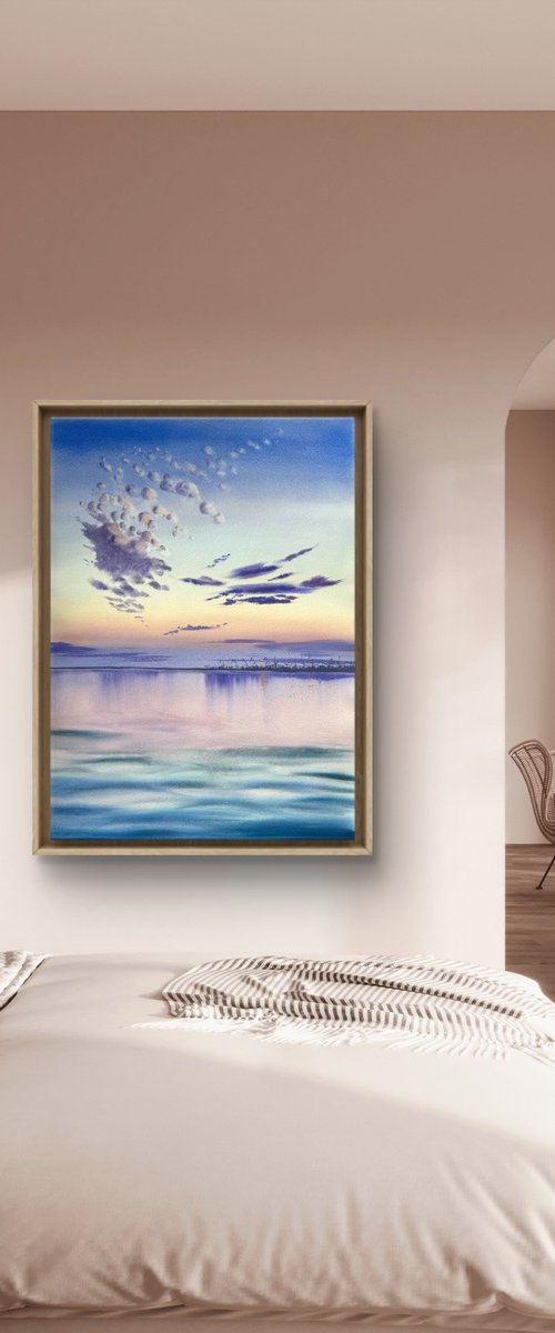 Colorful Sunsrise Morning sky by Yuliia Sharapova