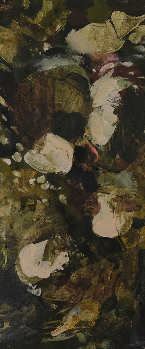 Untamed dark painting by Egle Ra