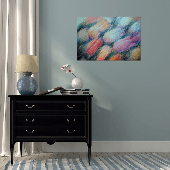 Tulips Blue