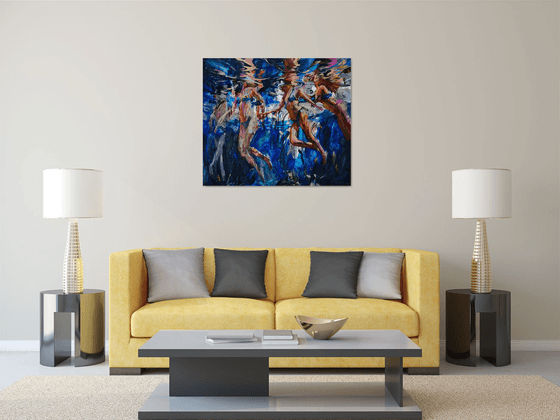 Drifting Under the Blue