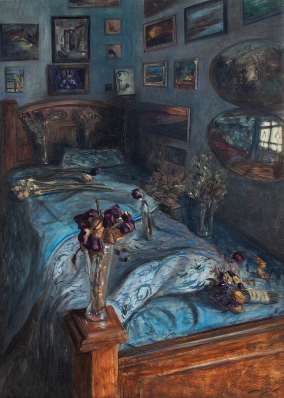 The dying flowers bed