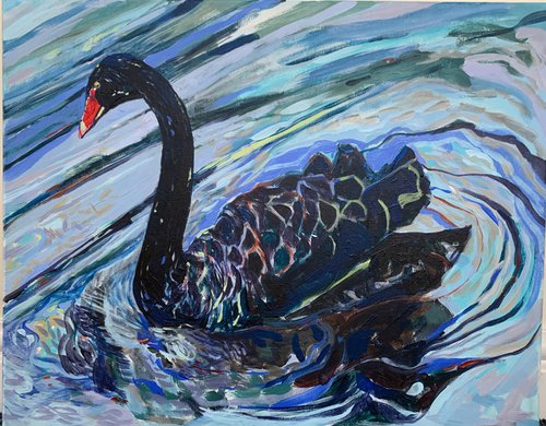 The Lonely Black Swan by Hanna Bell