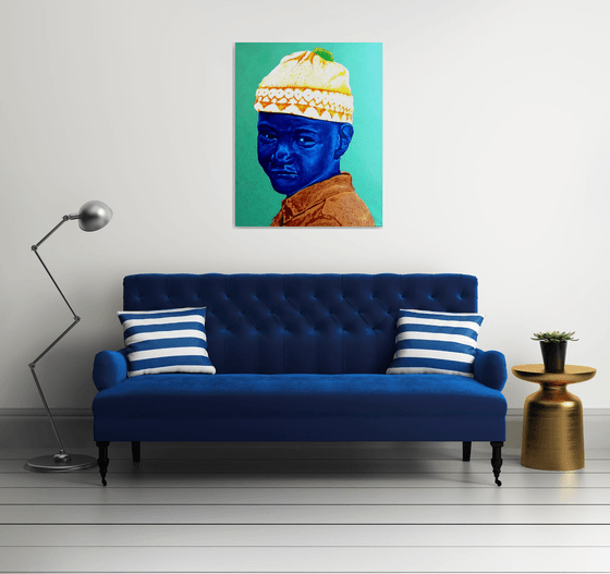 "Blue Boy With A Smile"