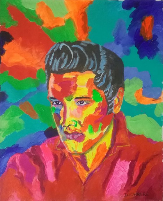 Portrait of Elvis