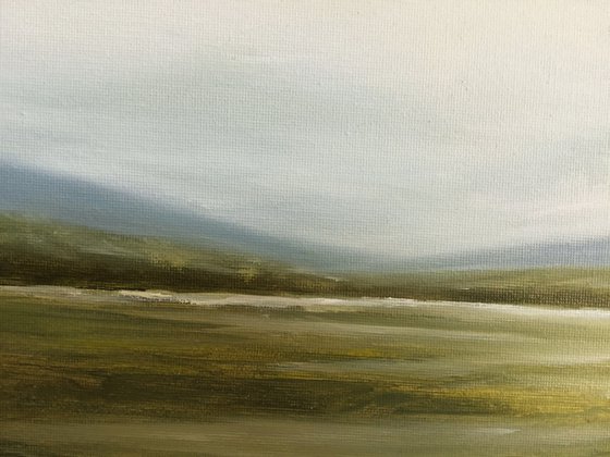 Echoes That Remain - Original Landscape Oil Painting on Stretched Canvas