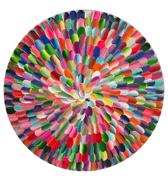 'Pacific rainbow VI" - 20x20"