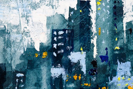 Abstract cityscape"Evening London"