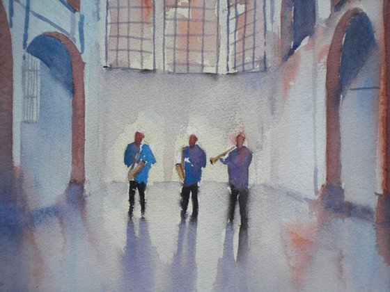 band in the church