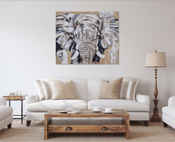 ELEPHANT #28 - Wildlife Art