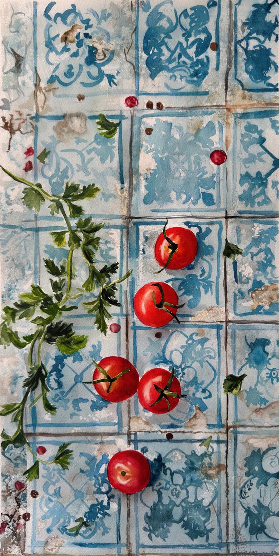 Portuguese Harvest -  Garden Tomatoes