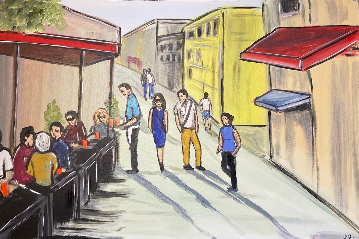 Busy Streets 2 by Aisha Haider