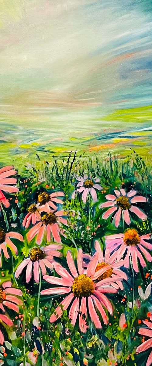 Echinacea with a View by Amie Anderson